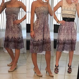 Anthropologie Lapis Bohemian Midi Dress Maxi Skirt